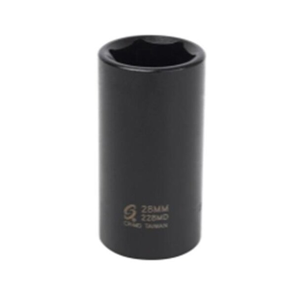 Sunex Sunex 228MD 0.5 in. Drive Deep Impact Socket; 28 mm - SUN228MD