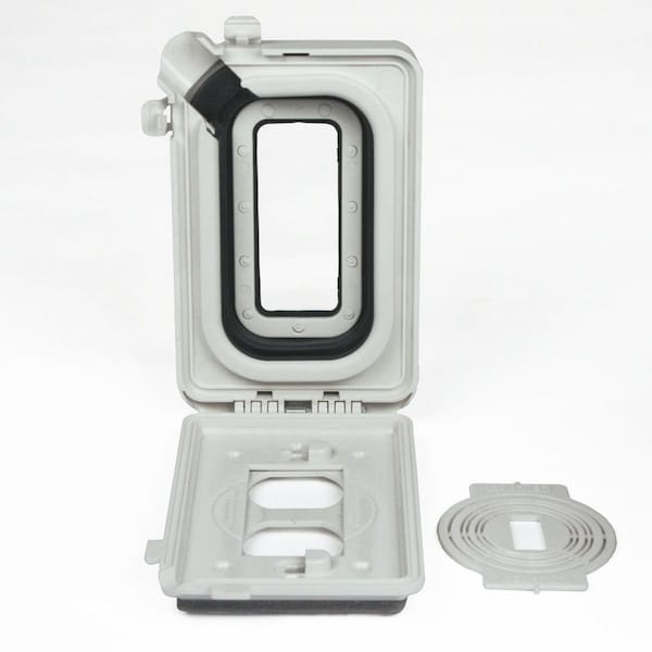 Taymac Weatherproof Cover, Single Gang Box Type, 1 Gang, Polycarbonate, Expandable;In-Use Cover - ML450W