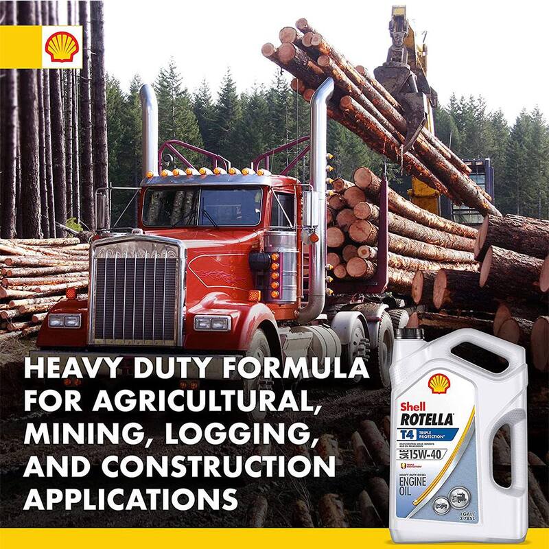 Shell Rotella T4 Triple Protection SAE 15W-40 Diesel Motor Oil 2.5 Gal. - 550045127