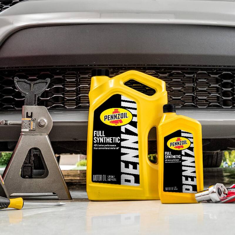 Pennzoil Full Synthetic SAE 5W 30 Motor Oil 5 qt. - 550058602
