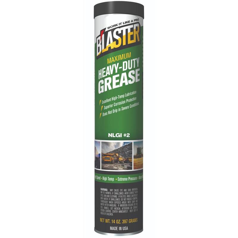Blaster 14 oz. Maximum Heavy-Duty Grease Cartridge for Grease Gun - GR-14C-HDG