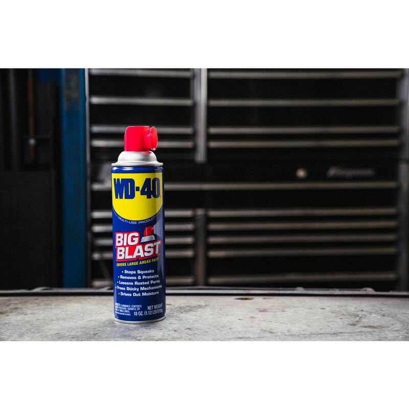 WD-40 18 oz. Big Blast, Multi-Purpose Lubricant Spray - 490095