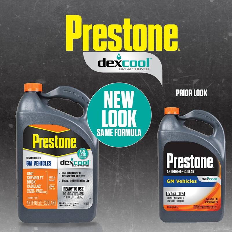 Prestone DEX-COOL Antifreeze+Coolant (1 Gal - Ready to Use) - AF850