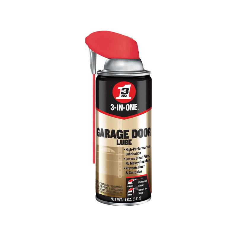 3-IN-ONE 11 oz. Garage Door Lube with Smart Straw Spray - 100584