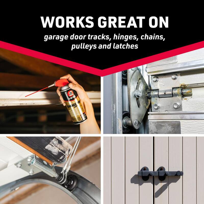 3-IN-ONE 11 oz. Garage Door Lube with Smart Straw Spray - 100584