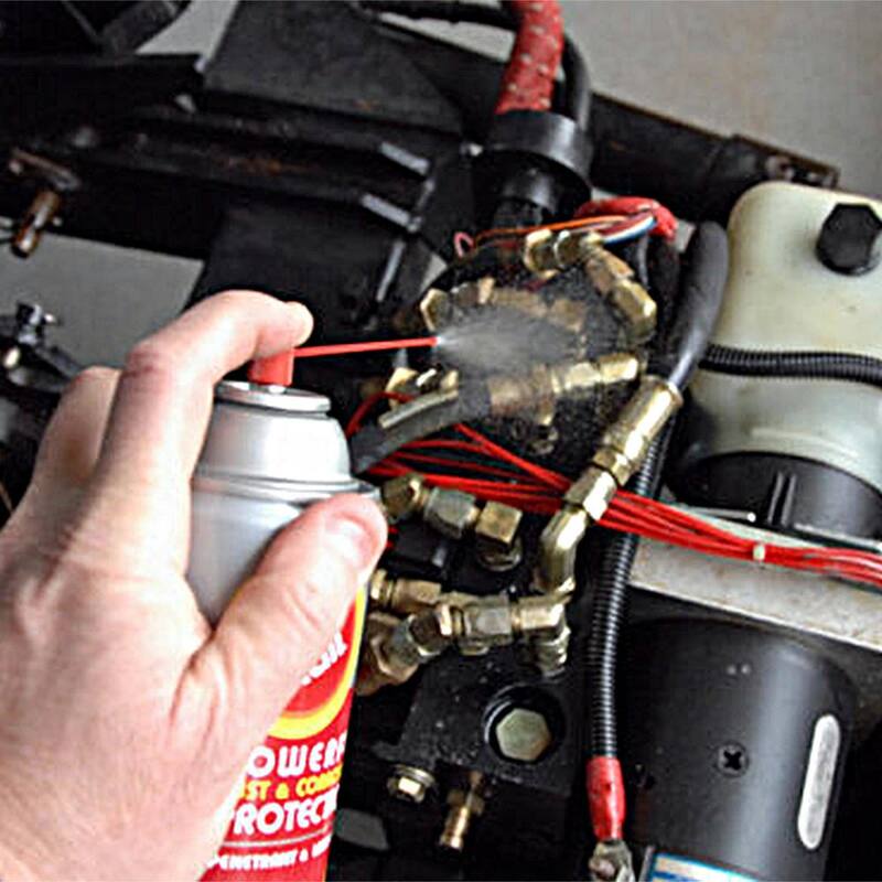FLUID FILM Long Lasting Rust and Corrosion Protectant, Lubricant and Penetrant - Solvent Free/Non-Toxic/Non-Hazardous Lanolin Based - AS11