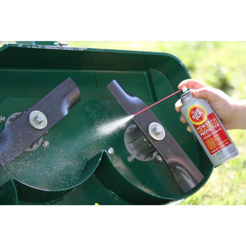 FLUID FILM Long Lasting Rust and Corrosion Protectant, Lubricant and Penetrant - Solvent Free/Non-Toxic/Non-Hazardous Lanolin Based - AS11