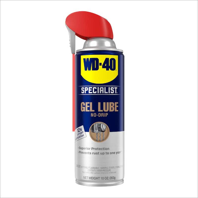 WD-40 SPECIALIST 10 oz. Gel Lube, No-Drip Formula with Smart Straw Spray - 300100HO