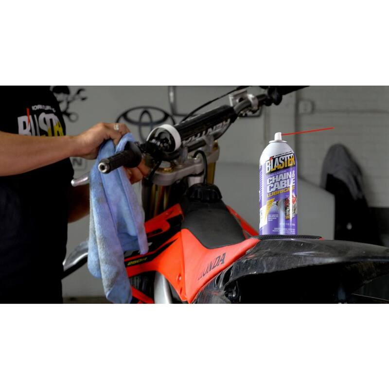 Blaster 11 oz. Long-Lasting Chain and Cable Lubricant Spray - 16-CCL