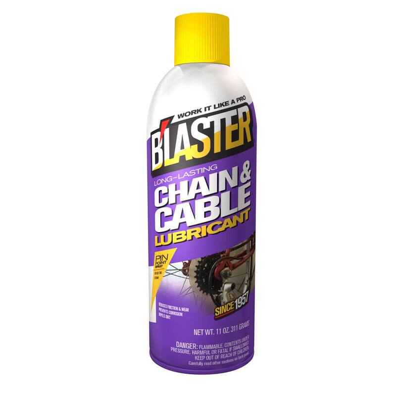 Blaster 11 oz. Long-Lasting Chain and Cable Lubricant Spray - 16-CCL