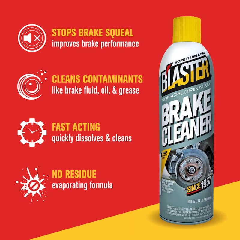 Blaster 14 oz. Non-Chlorinated Brake Cleaner Spray - 20-BC