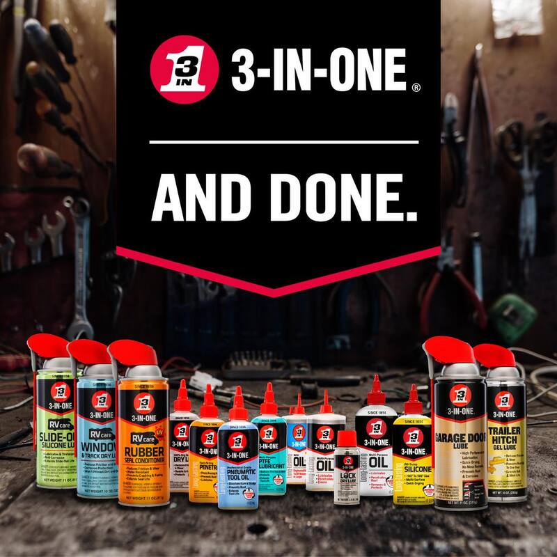 3-IN-ONE 2.5 oz. Lock Dry Lube, Lock Lube and Penetrant - 120074