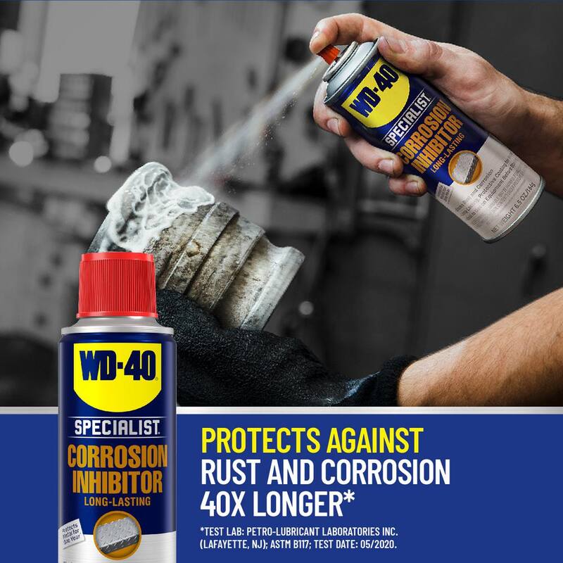 WD-40 SPECIALIST 6.5 oz. Corrosion Inhibitor, Long-Lasting Anti-Rust Spray - 300035