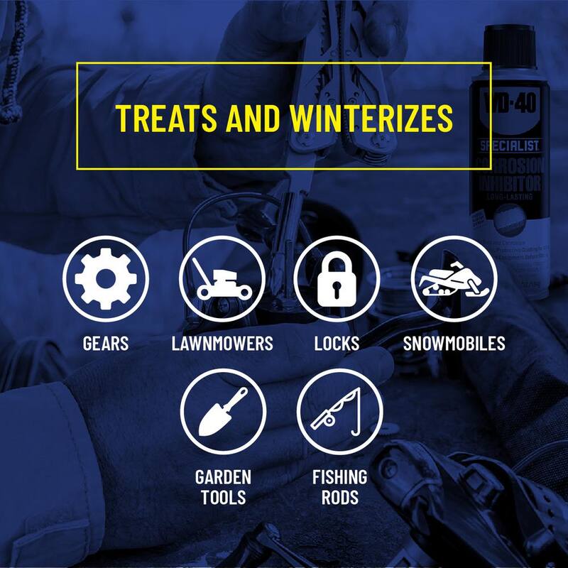 WD-40 SPECIALIST 6.5 oz. Corrosion Inhibitor, Long-Lasting Anti-Rust Spray - 300035