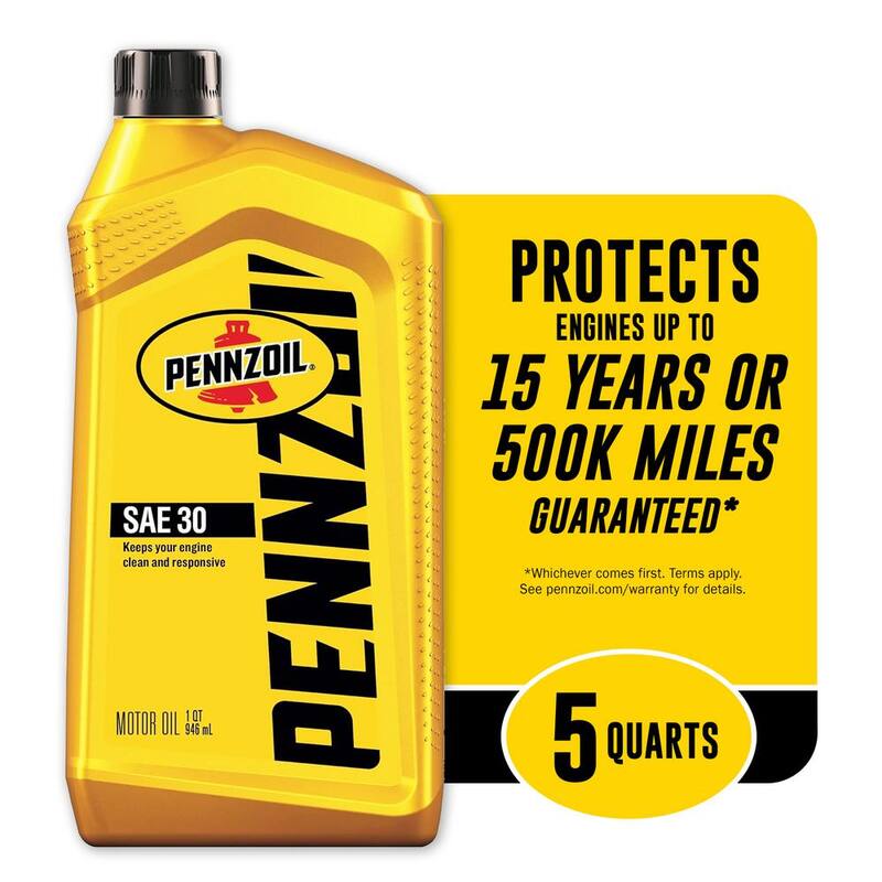 Pennzoil SAE 30 Motor Oil 1 qt. - 550034991