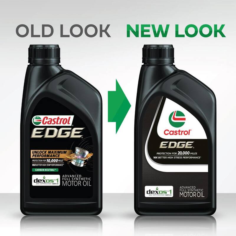 CASTROL EDGE 5W-30 Advanced Full Synthetic Motor Oil, 1 qt. - 15D3BC