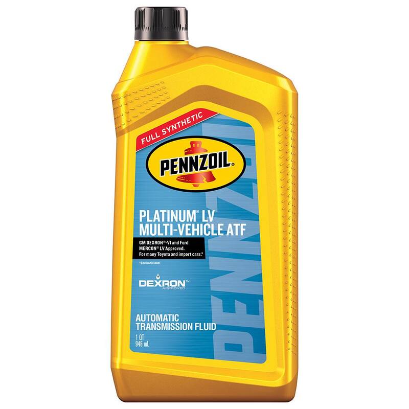 Pennzoil Platinum LV Multi-Vehicle Automatic Transmission Fluid 1 Qt. - 550041916
