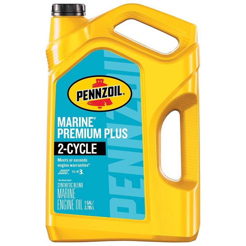 Pennzoil Marine Premium Plus 2-Cycle Synthetic Blend Oil 1 Gal. - 550045220