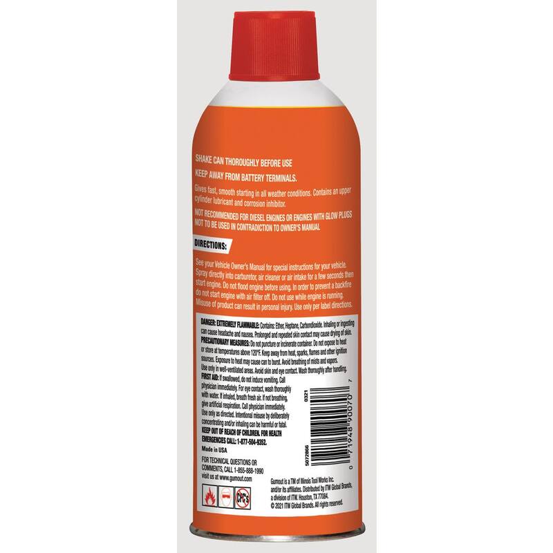 Gumout 11 oz. Starting Fluid - 5072866