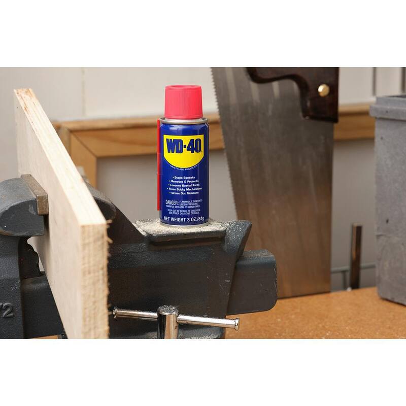 WD-40 2.75 oz. Multi-Use Product, Multi-Purpose Lubricant Spray, Handy Can, (3-Pack) - 490009