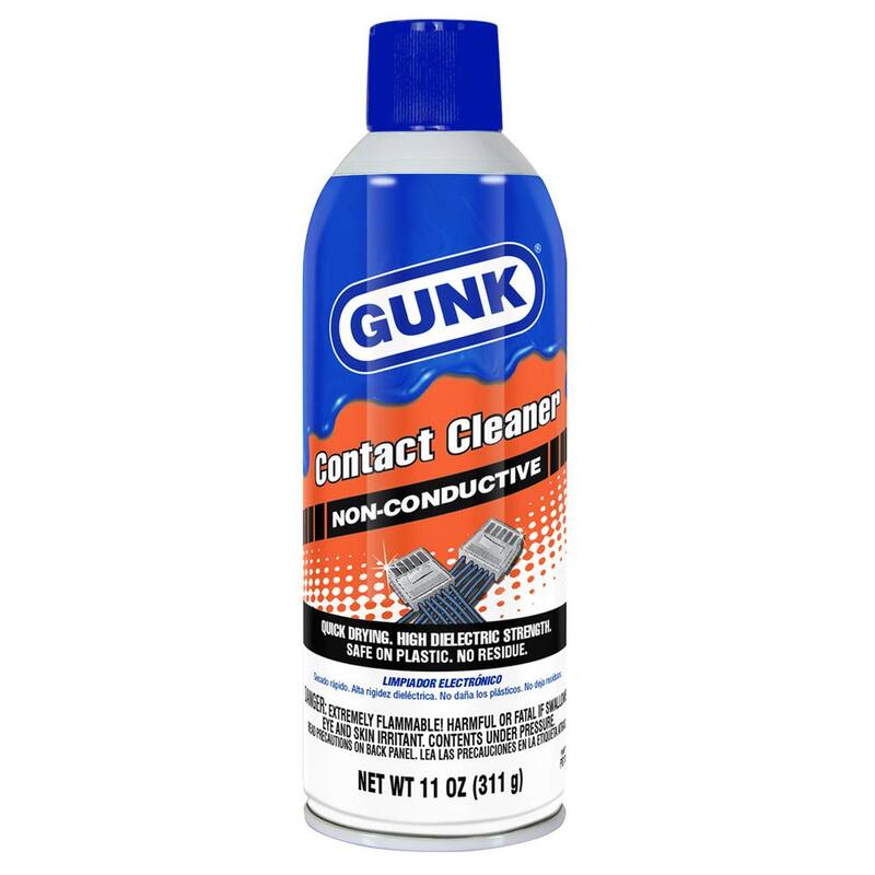 GUNK 11 oz. Non-Conductive Contact Cleaner - PD11CC/6