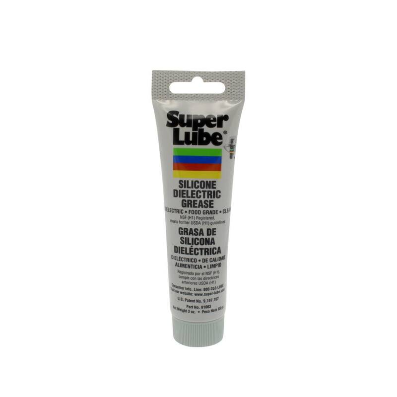 Super Lube 3 oz. Tube Silicone Hi-Dielectric & Vacuum Grease - 91003