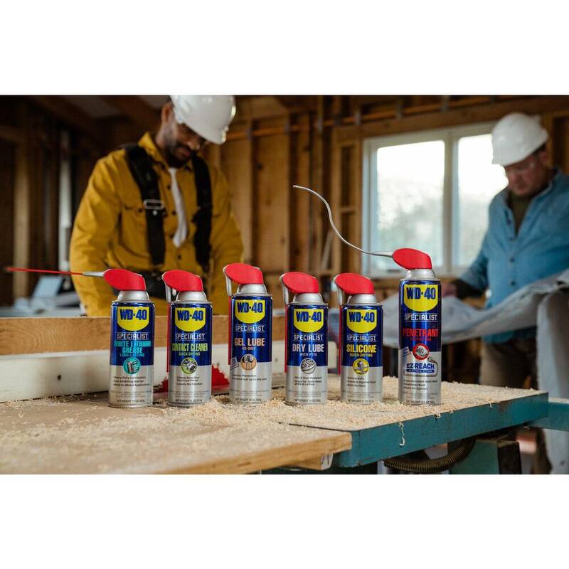 WD-40 SPECIALIST 10 oz. White Lithium Grease (2-Pack) - 611833