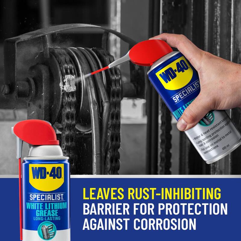 WD-40 SPECIALIST 10 oz. White Lithium Grease (2-Pack) - 611833