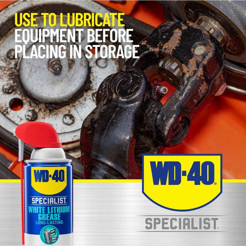 WD-40 SPECIALIST 10 oz. White Lithium Grease (2-Pack) - 611833