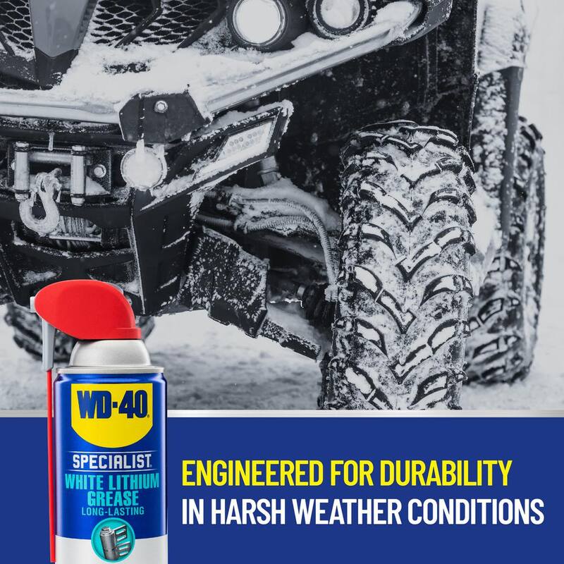 WD-40 SPECIALIST 10 oz. White Lithium Grease (2-Pack) - 611833