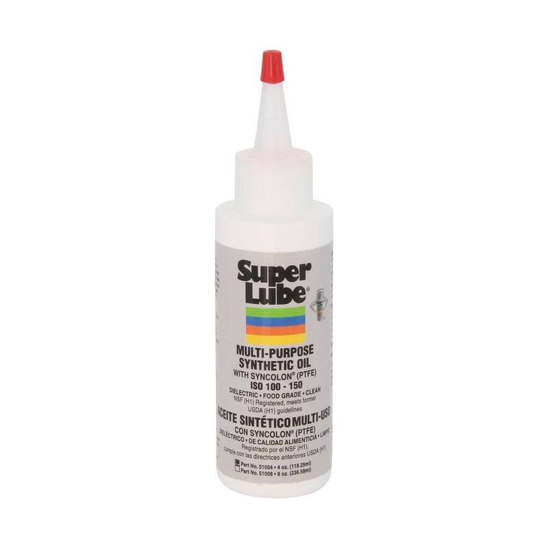 Super Lube 4 oz. Bottle Oil with Syncolon (PTFE) Lubricant - 51004