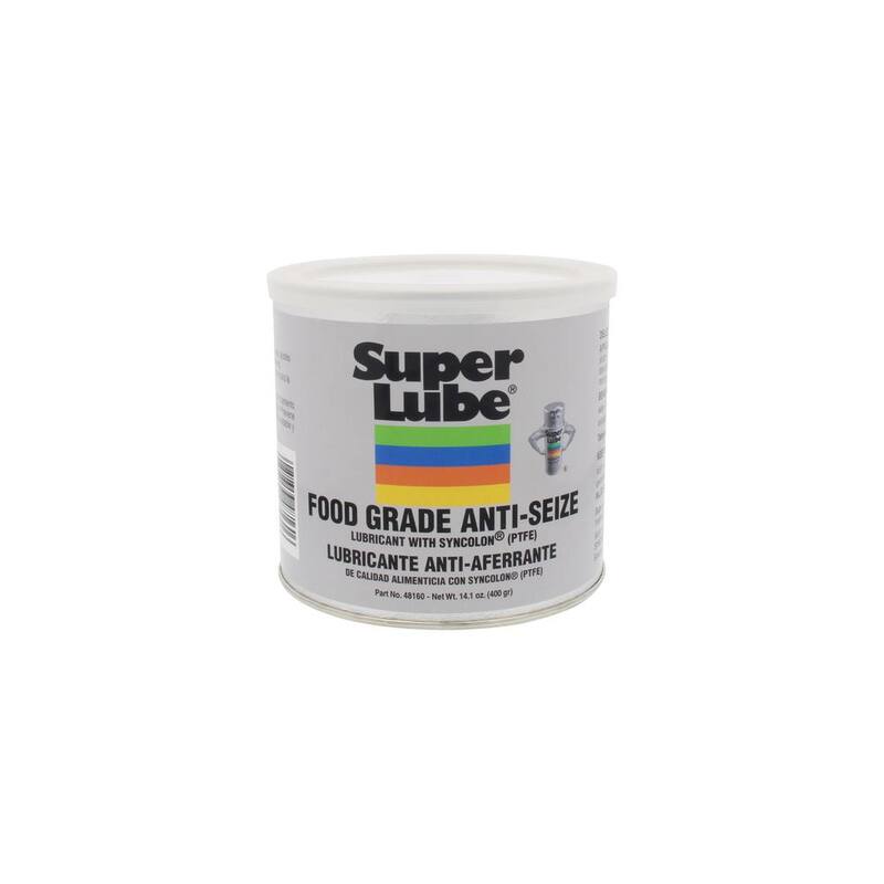 Super Lube 14.1 oz. (400 g) Food Grade Canister Anti-Seize Lubricant with Syncolon (PTFE) - 48160