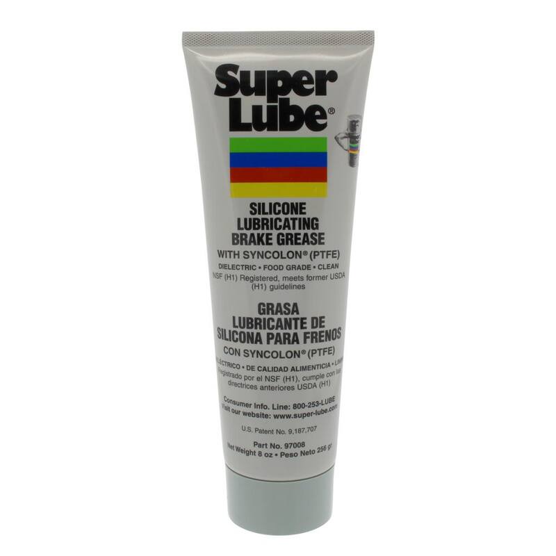 Super Lube 8 Oz. Tube Silicone Lubricating Brake Grease - 97008