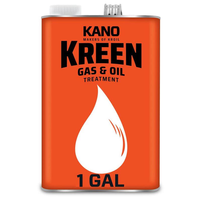 KROIL Gas and Oil Treatment, All-In-One, Engine Additive, Gas or Diesel Engines, Industrial Grade, 50-State VOC Compliant - KR011