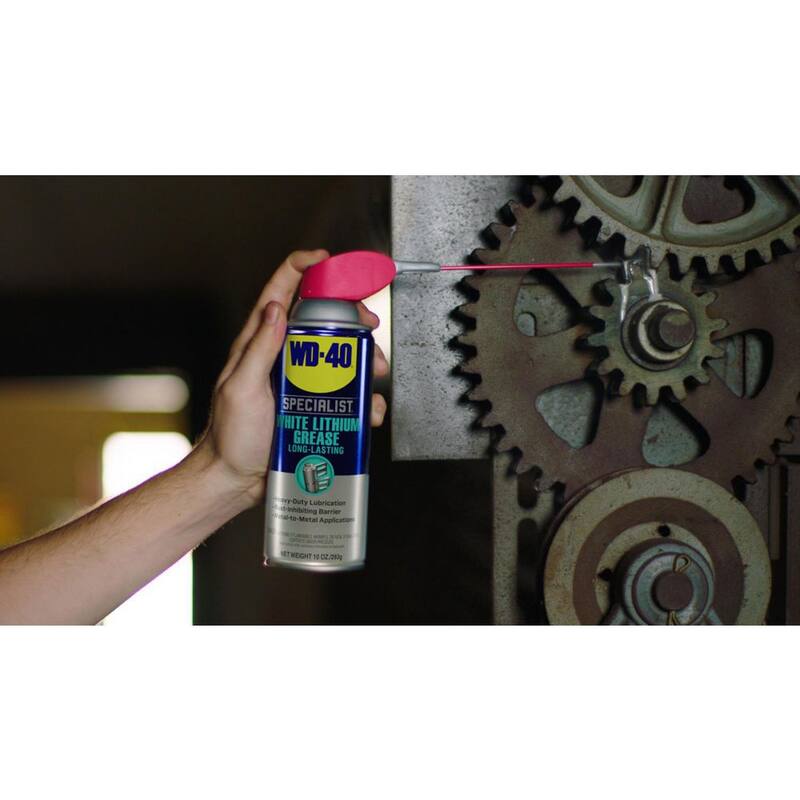 WD-40 SPECIALIST 12 oz. Original WD-40 Formula and 10 oz. White Lithium Grease - 611925