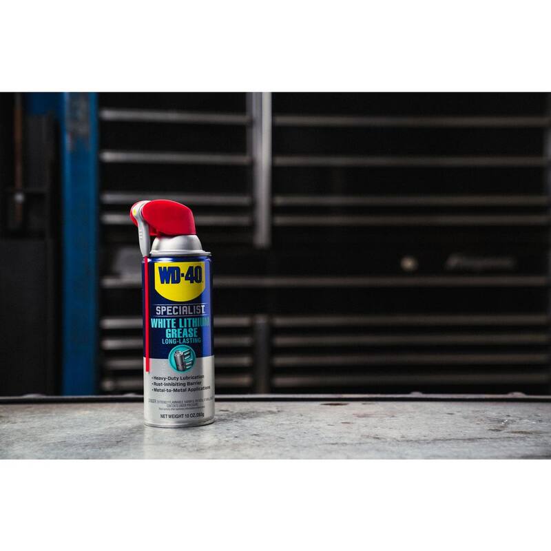 WD-40 SPECIALIST 12 oz. Original WD-40 Formula and 10 oz. White Lithium Grease - 611925