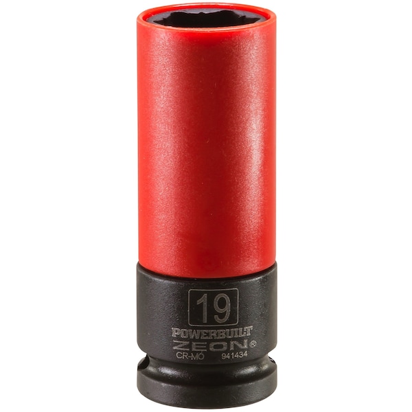 Powerbuilt 1/2" Drive 19Mm Zeon Damaged Lug Nut Remover - 941434