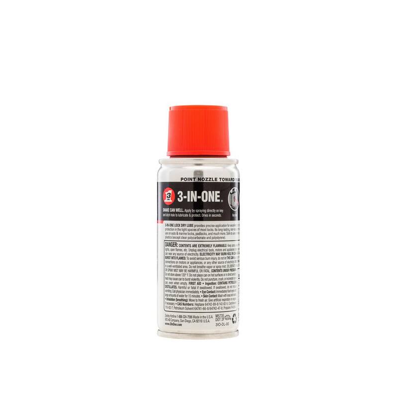 3-IN-ONE 2.5 oz. Lock Lube (2-Pack) - 612052