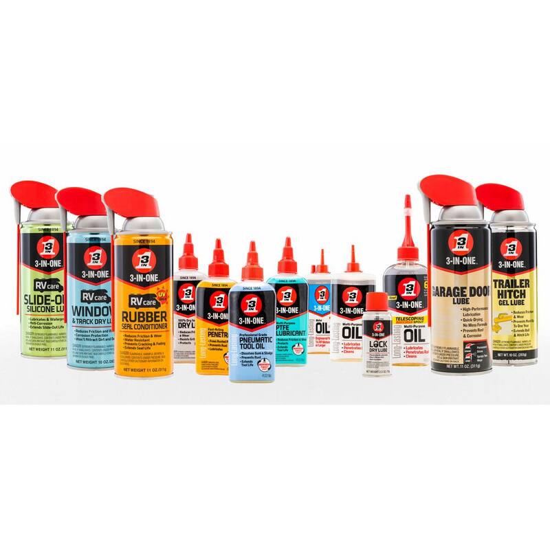 3-IN-ONE 2.5 oz. Lock Lube (2-Pack) - 612052