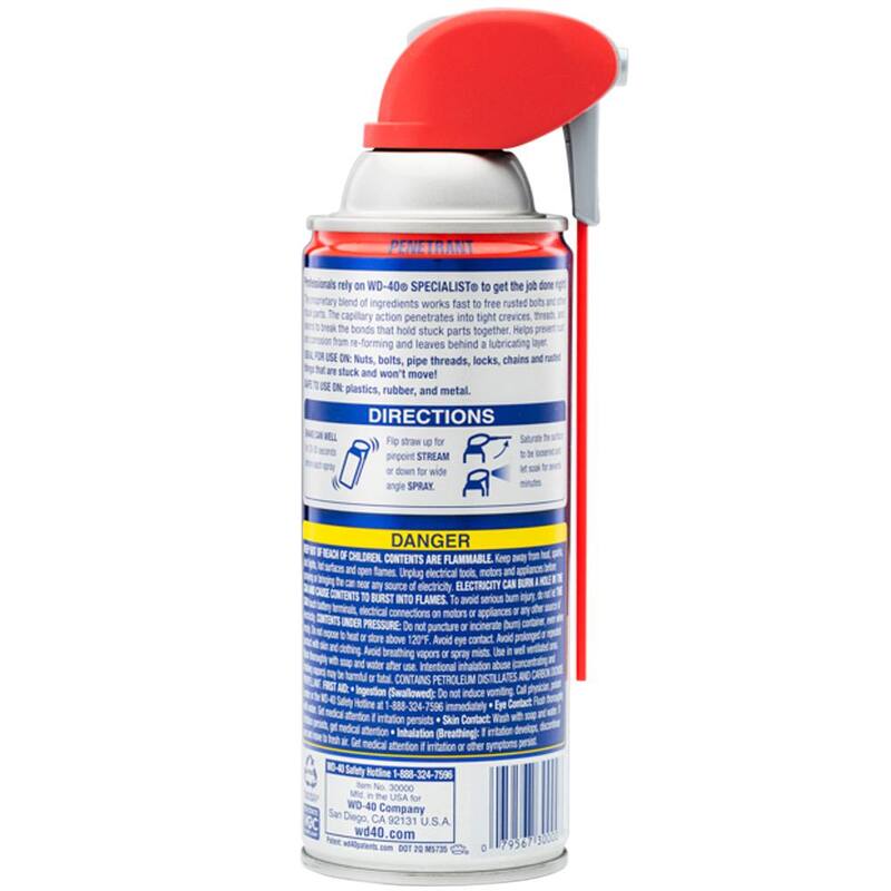 WD-40 SPECIALIST 11 oz. Specialist Penetrant (2-Pack) - 612076