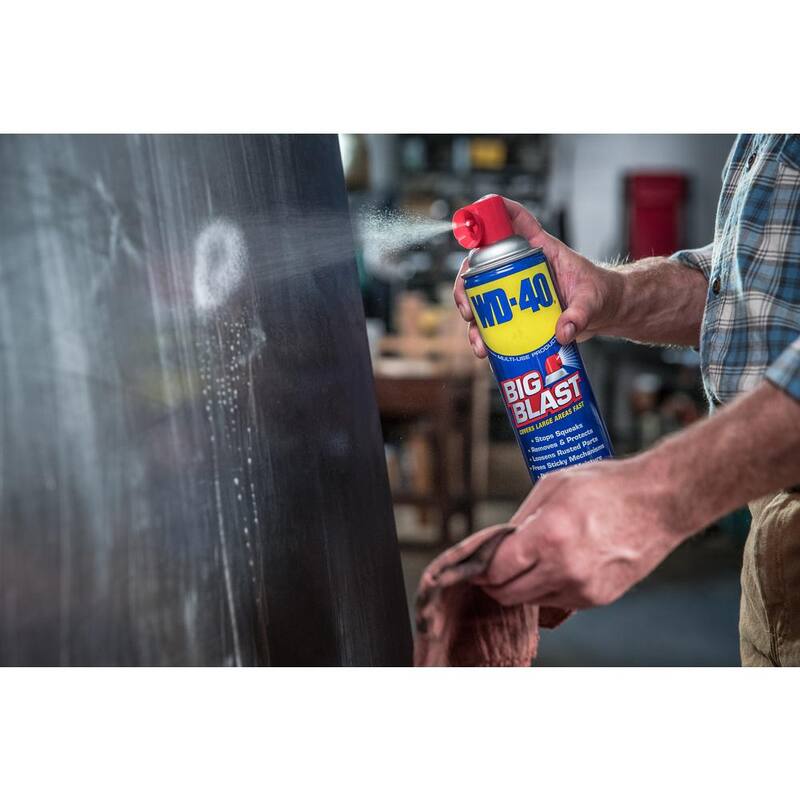WD-40 18 oz. Big Blast, Multi Purpose Lubricant Spray (2-Pack) - 612090