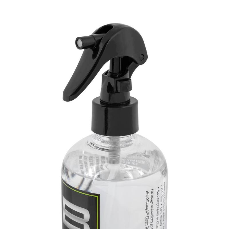 B BREAKTHROUGH CLEAN TECHNOLOGIES 32 oz. BCT Military-Grade Solvent Bottle Clear - BTS-32OZ
