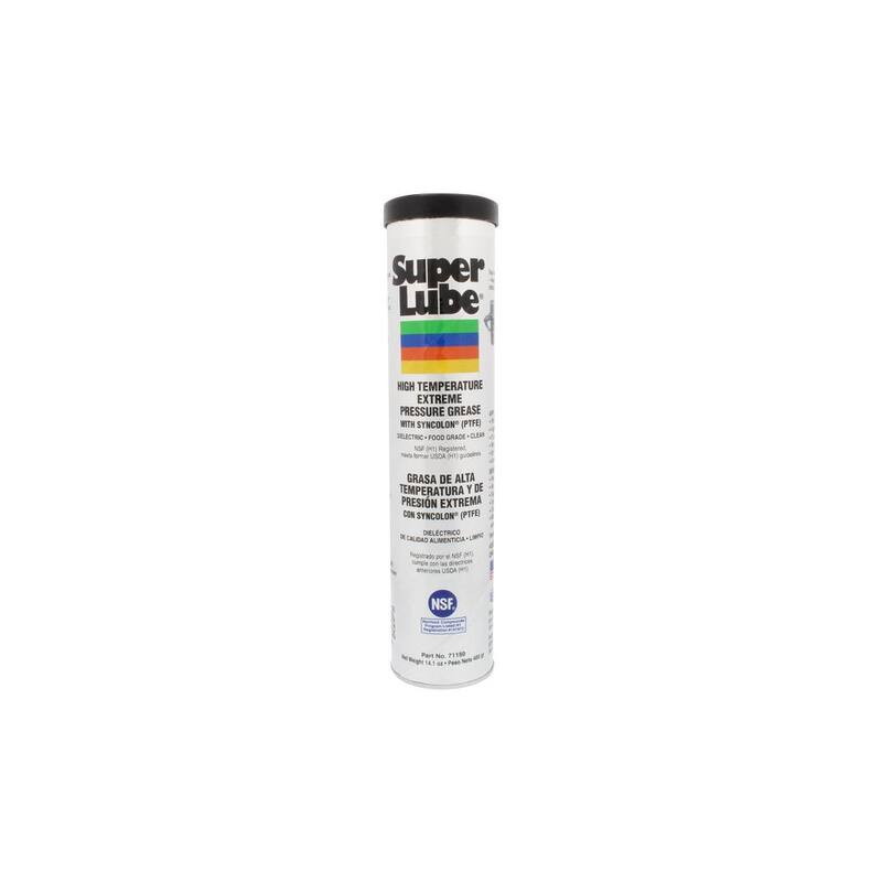 Super Lube 14.1 oz. (400 g) High Temperature Cartridge Extreme Pressure Grease (NLGI 2) with Syncolon (PTFE) - 71150