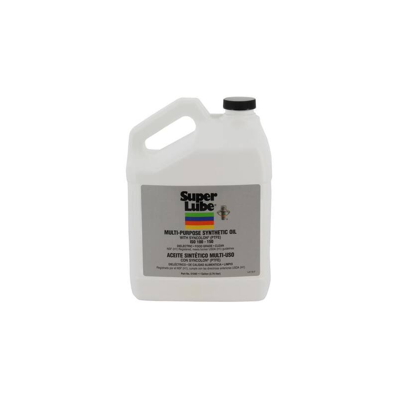 Super Lube 1 Gal. Multi-Purpose Synthetic Oil Bottle with Syncolon (PTFE) (ISO 100-150) - 51040