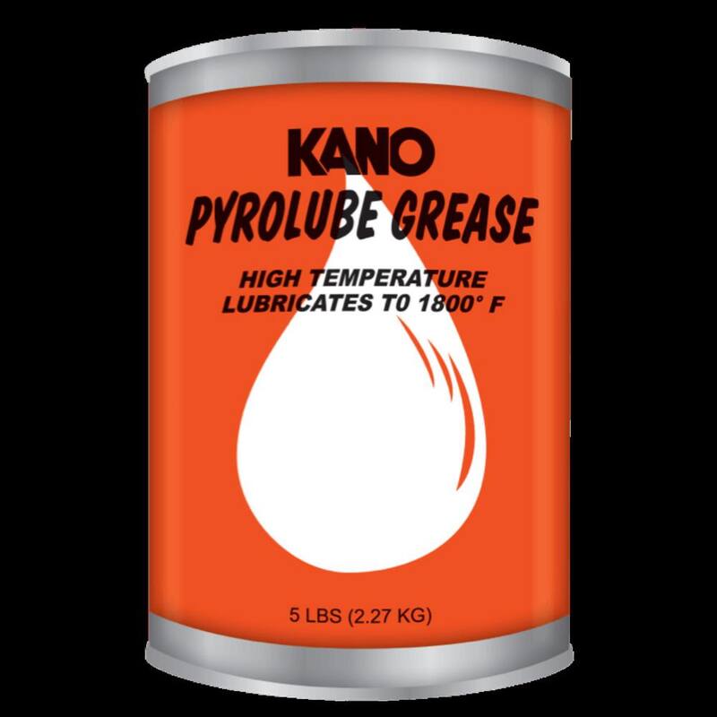 KROIL High-Temperature Grease with Graphite, Pyrolube, Lubricates Up to 1359-Degrees Fahrenheit, Industrial Grade - PG5P3