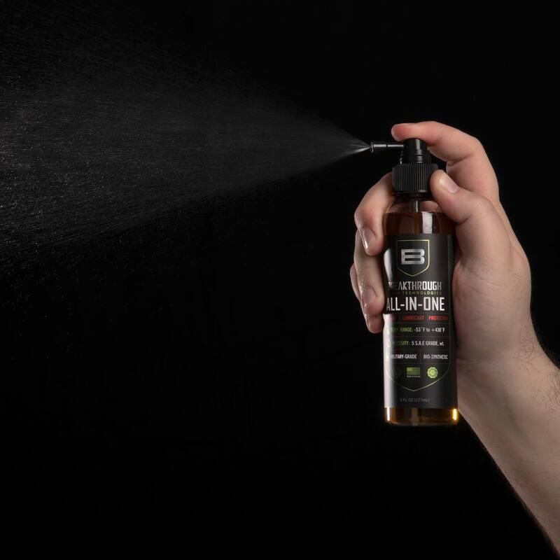 B BREAKTHROUGH CLEAN TECHNOLOGIES Battle Born Bio-Synthetic All-In-One (CLP) Cleaner, Lubricant and Protectant, 6 oz. Bottle - BB-AIO-6OZ
