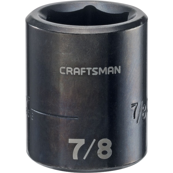 Craftsman Sockets, 1/2" Drive 7/8" SAE Impact Shal - CMMT15856