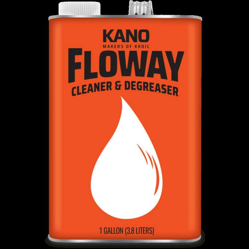 KROIL Cleaner Degreaser, Multi-Purpose, For Engines, Equipment, Parts, Tools, Industrial-Grade, 50-State VOC Compliant, Floway - FL011