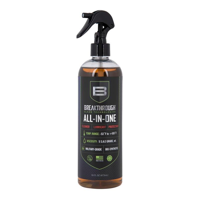 B BREAKTHROUGH CLEAN TECHNOLOGIES Battle Born Bio-Synthetic All-In-One (CLP) Cleaner, Lubricant, and Protectant, 16oz Bottle - BB-AIO-16OZ