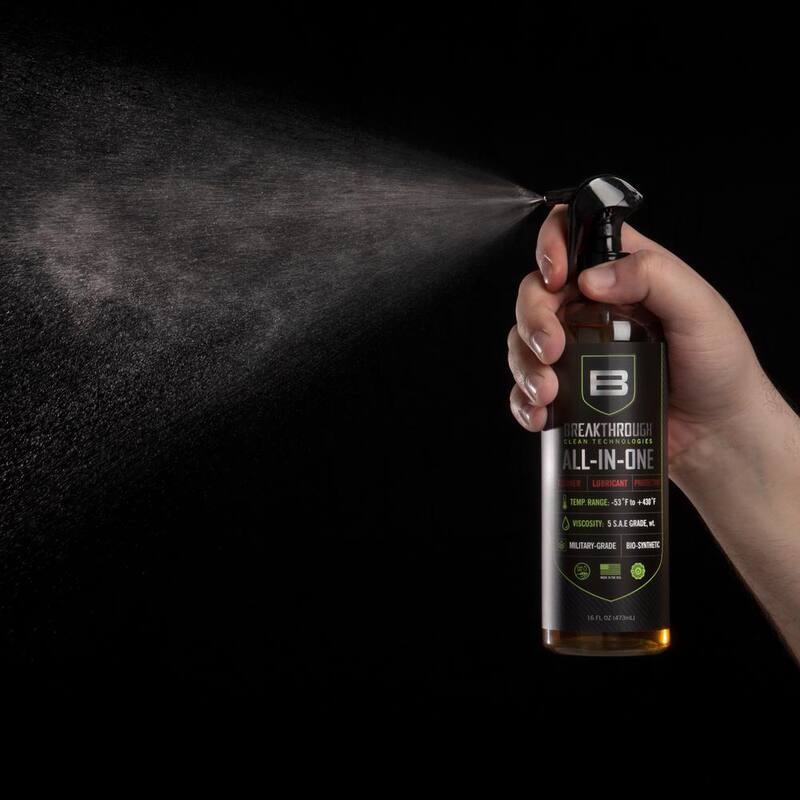 B BREAKTHROUGH CLEAN TECHNOLOGIES Battle Born Bio-Synthetic All-In-One (CLP) Cleaner, Lubricant, and Protectant, 16oz Bottle - BB-AIO-16OZ